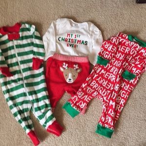 Baby’s 1st Christmas outfit bundle